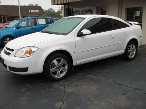 Summit White Chevrolet Cobalt LT Coupe.  Click to enlarge.
