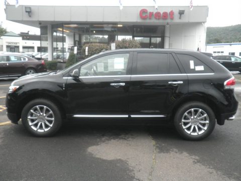 Black Lincoln MKX AWD.  Click to enlarge.
