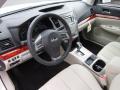  2012 Subaru Legacy Warm Ivory Interior #16