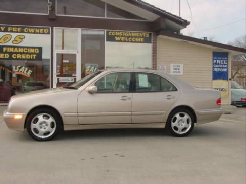 Desert Silver Metallic Mercedes-Benz E 430 4Matic Sedan.  Click to enlarge.