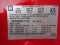 Info Tag of 2012 Chevrolet Silverado 2500HD Work Truck Regular Cab 4x4 #20