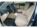  2012 Toyota Highlander Sand Beige Interior #5