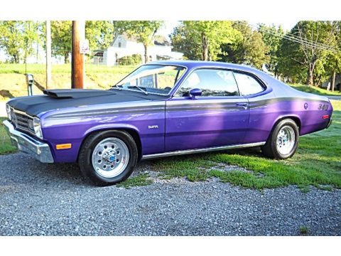 Plum Crazy Plymouth Duster 340.  Click to enlarge.