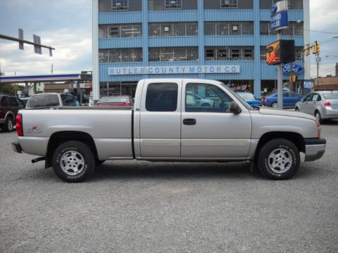 Silver Birch Metallic Chevrolet Silverado 1500 Z71 Extended Cab 4x4. Click to enlarge. Silver Birch Metallic Chevrolet Silverado 1500 Z71 Extended Cab 4x4. Click to enlarge.