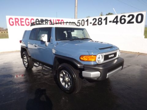 Cavalry Blue Toyota FJ Cruiser 4WD.  Click to enlarge.