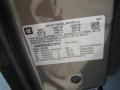 Info Tag of 2012 GMC Acadia SLE #26