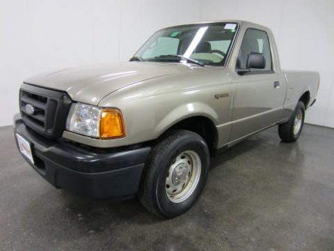 Arizona Beige Metallic Ford Ranger XL Regular Cab.  Click to enlarge.