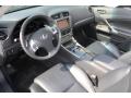  2011 Lexus IS Black Interior #13