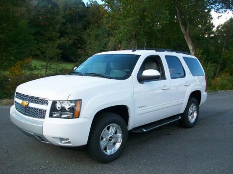 Summit White Chevrolet Tahoe Z71 4x4.  Click to enlarge.