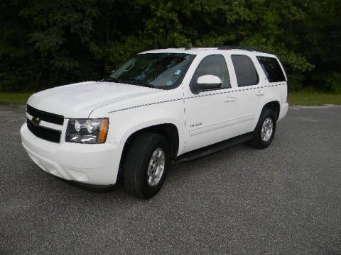 Summit White Chevrolet Tahoe LT.  Click to enlarge.