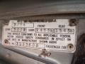 Info Tag of 1974 Alfa Romeo GTV 2000 #27