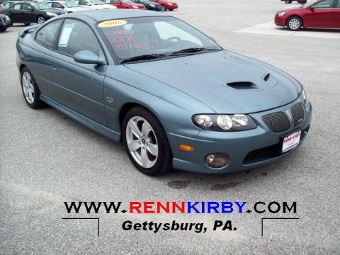 Cyclone Gray Metallic Pontiac GTO Coupe.  Click to enlarge.