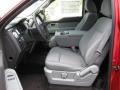  2011 Ford F150 Steel Gray Interior #12