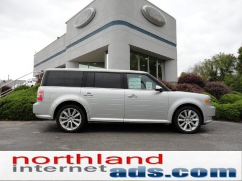 Ingot Silver Metallic Ford Flex Limited AWD.  Click to enlarge.