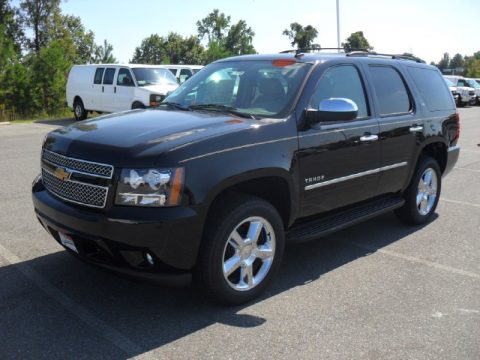 Black Chevrolet Tahoe LTZ 4x4.  Click to enlarge.