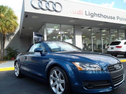 Ocean Blue Pearl Effect Audi TT 2.0T Roadster.  Click to enlarge.