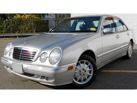 Brilliant Silver Metallic Mercedes-Benz E 320 4Matic Sedan.  Click to enlarge.