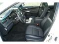  2012 Toyota Camry Black Interior #6