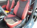  2012 Hyundai Veloster Black/Red Interior #22