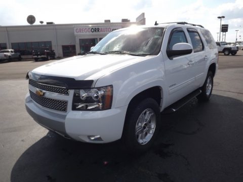 Summit White Chevrolet Tahoe Z71 4x4.  Click to enlarge.