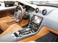  2011 Jaguar XJ London Tan/Navy Blue Interior #6