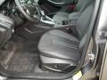  2012 Ford Focus Charcoal Black Leather Interior #8