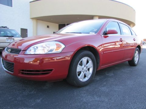 Precision Red Chevrolet Impala LT.  Click to enlarge.