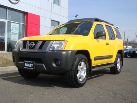 2005 Nissan xterra yellow #3