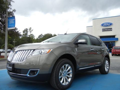 Mineral Gray Metallic Lincoln MKX FWD.  Click to enlarge.