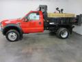  2009 Ford F550 Super Duty Red #3