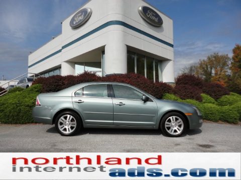 Titanium Green Metallic Ford Fusion SEL V6.  Click to enlarge.