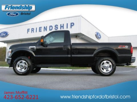Black Ford F250 Super Duty FX4 Regular Cab 4x4.  Click to enlarge.