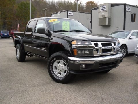 Onyx Black Isuzu i-Series Truck i-350 LS Crew Cab 4x4.  Click to enlarge.