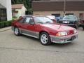  1992 Ford Mustang Wild Strawberry Metallic #1