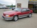  1992 Ford Mustang Wild Strawberry Metallic #4