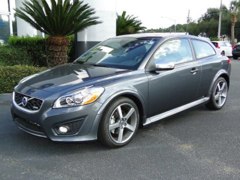 Titanium Grey Metallic Volvo C30 T5 R-Design.  Click to enlarge.