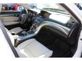  2011 Acura TL Taupe Gray Interior #26