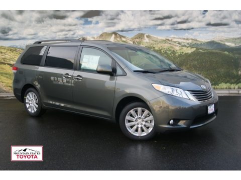 Cypress Green Pearl Toyota Sienna XLE AWD. Click to enlarge. Cypress Green Pearl Toyota Sienna XLE AWD. Click to enlarge.