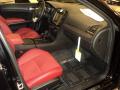  2012 Chrysler 300 Black/Radar Red Interior #18