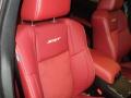  2012 Chrysler 300 Black/Radar Red Interior #19