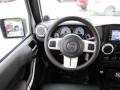  2012 Jeep Wrangler Unlimited Sahara Arctic Edition 4x4 Steering Wheel #16