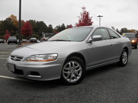 Satin Silver Metallic Honda Accord EX V6 Coupe.  Click to enlarge.