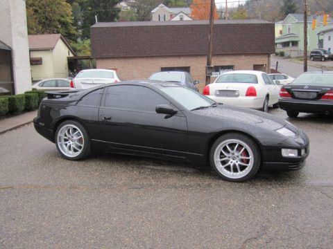 Super Black Nissan 300ZX Turbo Coupe.  Click to enlarge.