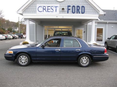 Dark Blue Pearl Ford Crown Victoria LX.  Click to enlarge.