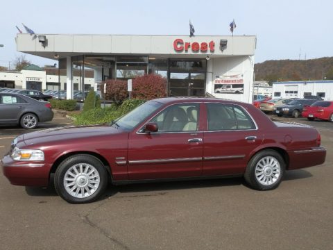 Dark Toreador Red Metallic Mercury Grand Marquis LS Ultimate Edition.  Click to enlarge.