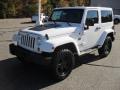 Front 3/4 View of 2012 Jeep Wrangler Sahara Arctic Edition 4x4 #1