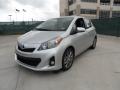  2012 Toyota Yaris Classic Silver Metallic #7