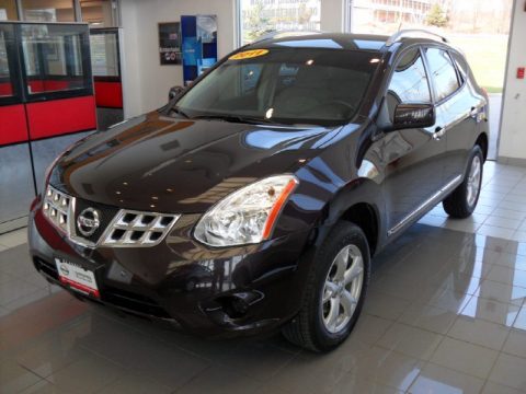Black Amethyst Nissan Rogue SV AWD.  Click to enlarge.