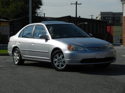 Satin Silver Metallic Honda Civic EX Sedan. Click to enlarge. Satin Silver Metallic Honda Civic EX Sedan. Click to enlarge.