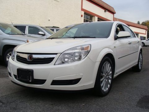 Cream White Saturn Aura XR.  Click to enlarge.